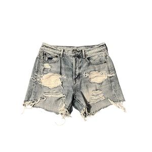 AE American Eagle denim jean shorts size 4
